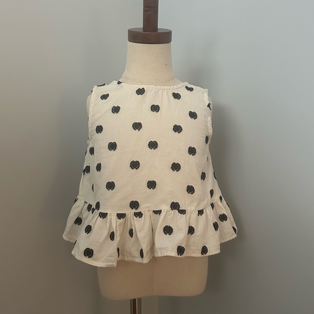 MAYORAL GIRLS RUFFLE SPLIT BACK TOP - Picture 4 of 8